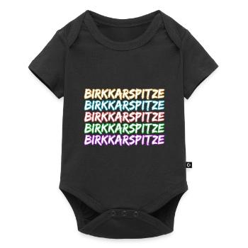 Escalade de la Birkkarspitze - Body à manches courtes Premium Bébé - noir - Devant
