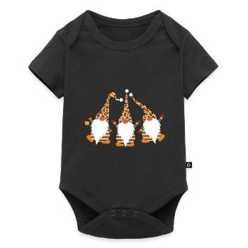 Christmas Christmas Xmas Gnome Gift - Baby Premium short-sleeve bodysuit - black - Front