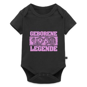 1968 - Body à manches courtes Premium Bébé - noir - Devant