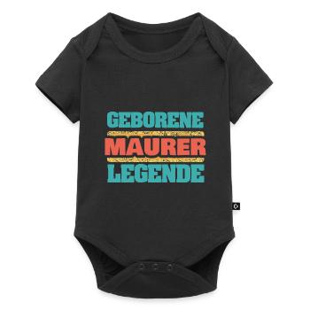 Maçon - Body à manches courtes Premium Bébé - noir - Devant