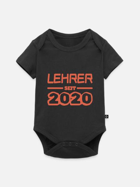 2020 2020 - Baby Premium Kurzarmbody - Schwarz