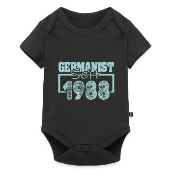Germanist 1988 - Baby Premium short-sleeve bodysuit - black - Front