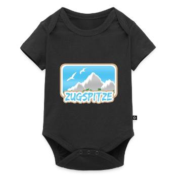 Zugspitze - Body à manches courtes Premium Bébé - noir - Devant
