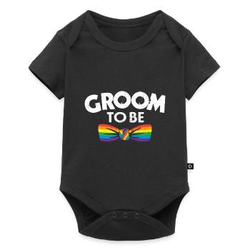 Groom Gay - Body à manches courtes Premium Bébé - noir - Devant
