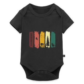 Südharz Merch - Rothesütte - Baby Premium Kurzarmbody - Schwarz - Vorne