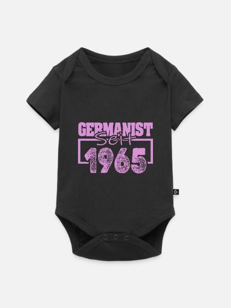 Deutsch 1965 - Baby Premium Kurzarmbody - Schwarz