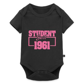 seit 1961 - Baby Premium Kurzarmbody - Schwarz - Vorne