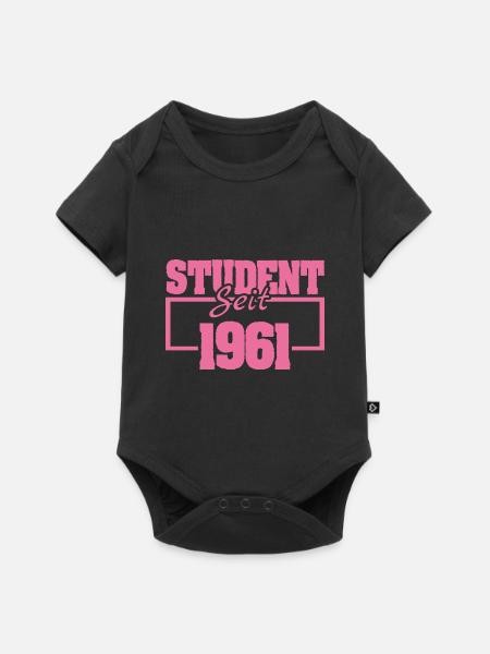 seit 1961 - Baby Premium Kurzarmbody - Schwarz