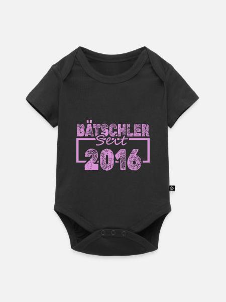 Jungeselle 2016 - Baby Premium Kurzarmbody - Schwarz