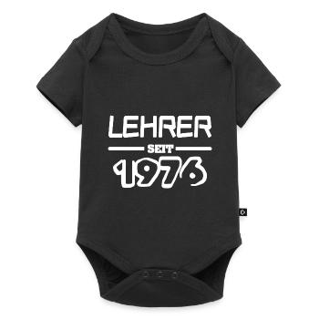 Lehrer 1976 - Baby Premium Kurzarmbody - Schwarz - Vorne