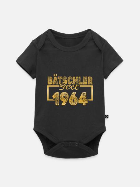 Single 1964 - Baby Premium Kurzarmbody - Schwarz