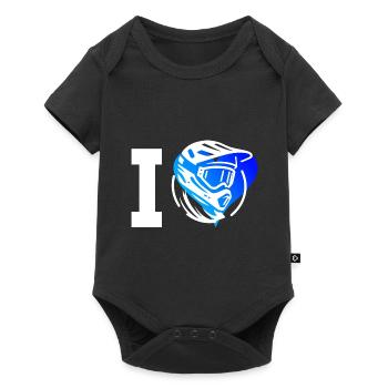 Cyclisme VTT Cyclisme Hommes Femmes VTT - Body à manches courtes Premium Bébé - noir - Devant