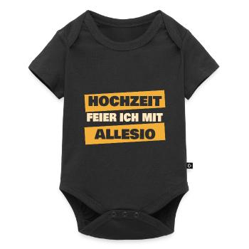 Cadeau pour Allesio - Body à manches courtes Premium Bébé - noir - Devant