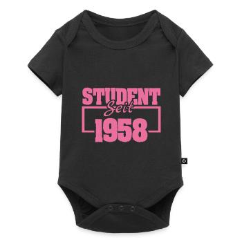 1958 - Baby Premium short-sleeve bodysuit - black - Front