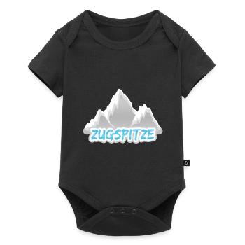 Mont Zugspitze - Body à manches courtes Premium Bébé - noir - Devant