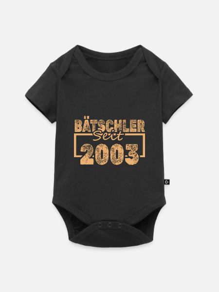 Alleinstehend 2003 - Baby Premium Kurzarmbody - Schwarz