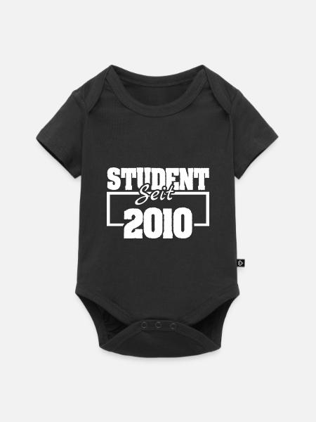 Student 2010 - Baby Premium Kurzarmbody - Schwarz