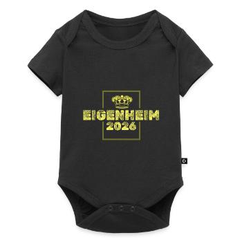 2026 - Baby Premium short-sleeve bodysuit - black - Front
