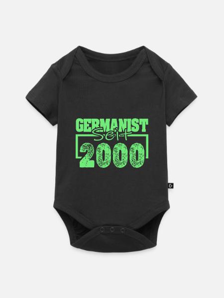 Studium 2000 - Baby Premium Kurzarmbody - Schwarz