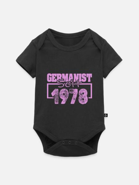 Studium 1978 - Baby Premium Kurzarmbody - Schwarz