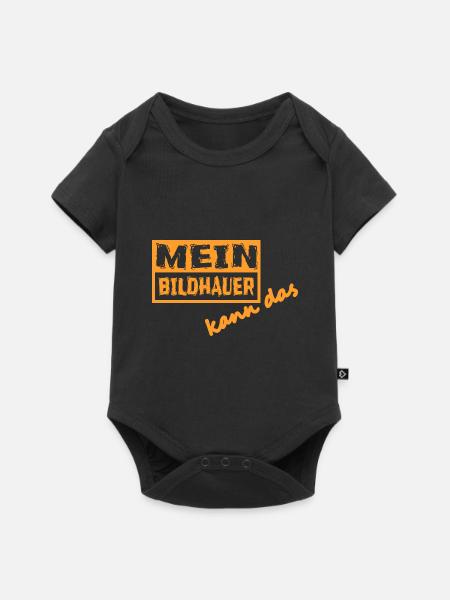 Bildhauer - Baby Premium Kurzarmbody - Schwarz