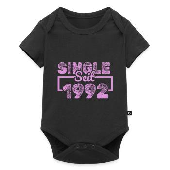 seit 1992 - Baby Premium Kurzarmbody - Schwarz - Vorne