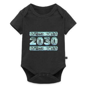 2030 - Body à manches courtes Premium Bébé - noir - Devant