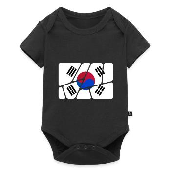 South Korea as South Korea - Baby Premium short-sleeve bodysuit - black - Front
