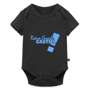 Lustig Castiel - Baby Premium Kurzarmbody - Schwarz - Vorne