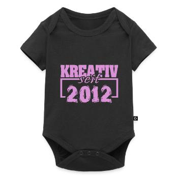 Kreativ 2012 - Baby Premium Kurzarmbody - Schwarz - Vorne