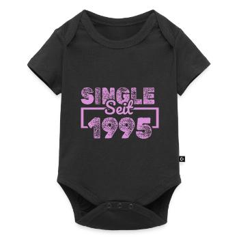 seit 1995 - Baby Premium Kurzarmbody - Schwarz - Vorne