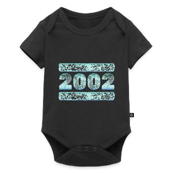 2002 - Baby Premium Kurzarmbody - Schwarz - Vorne