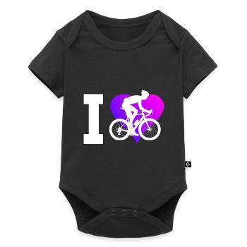 Vélo de route pour hommes Vélo de route pour femmes - Body à manches courtes Premium Bébé - noir - Devant
