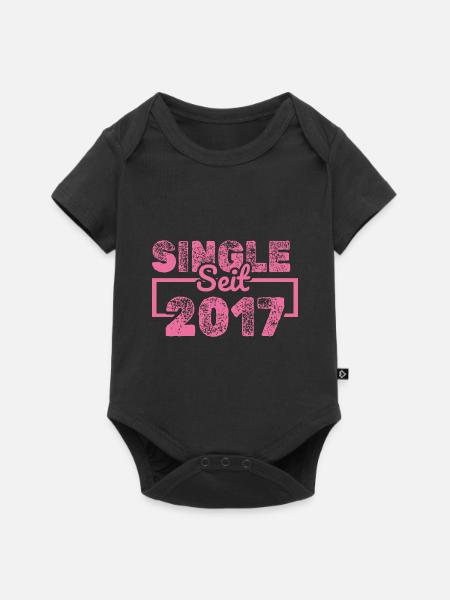 Single 2017 - Baby Premium Kurzarmbody - Schwarz