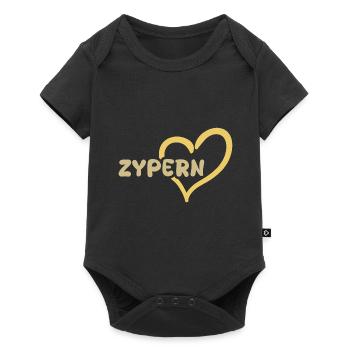 Gift for Cyprus - Baby Premium short-sleeve bodysuit - black - Front