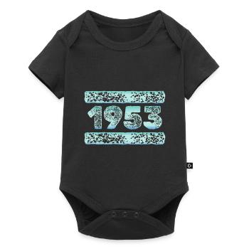 Year 1953 - Baby Premium short-sleeve bodysuit - black - Front