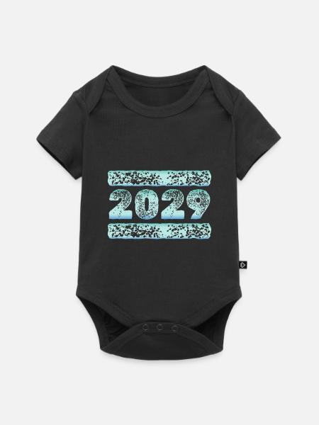 Eiskalt 2029 - Baby Premium Kurzarmbody - Schwarz