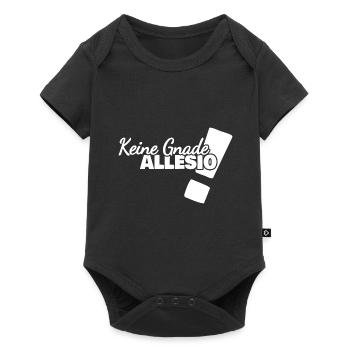 Allesio drôle - Body à manches courtes Premium Bébé - noir - Devant