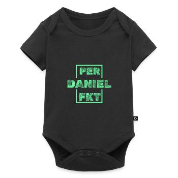 Geschenk für Daniel - Baby Premium Kurzarmbody - Schwarz - Vorne