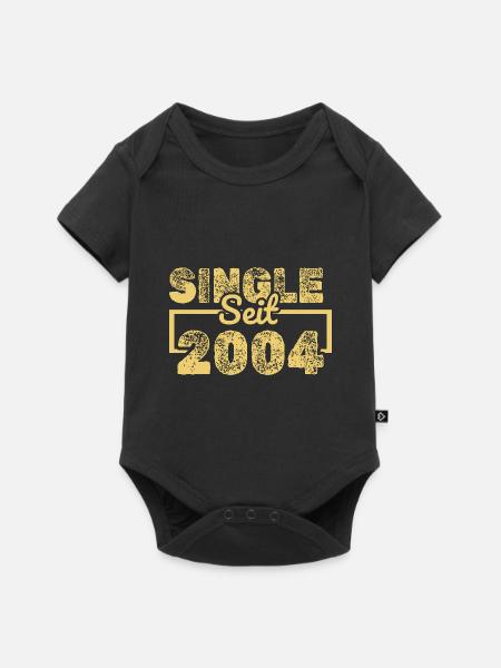 2004 - Baby Premium Kurzarmbody - Schwarz