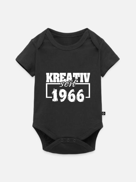 Schauspielerin 1966 - Baby Premium Kurzarmbody - Schwarz