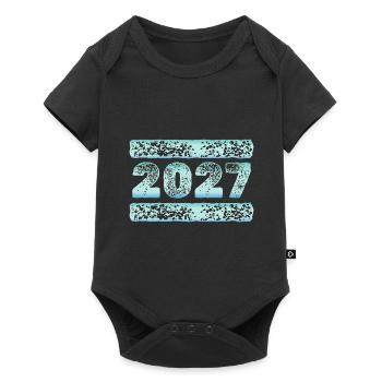 2027 - Baby Premium short-sleeve bodysuit - black - Front