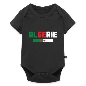 Algerie - Body à manches courtes Premium Bébé - noir - Devant