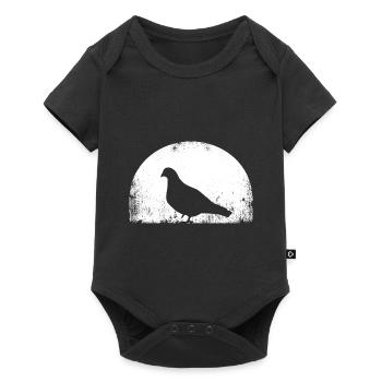 Pigeon pigeon fanciers Carrier pigeons Birds Pigeon breeding - Baby Premium short-sleeve bodysuit - black - Front