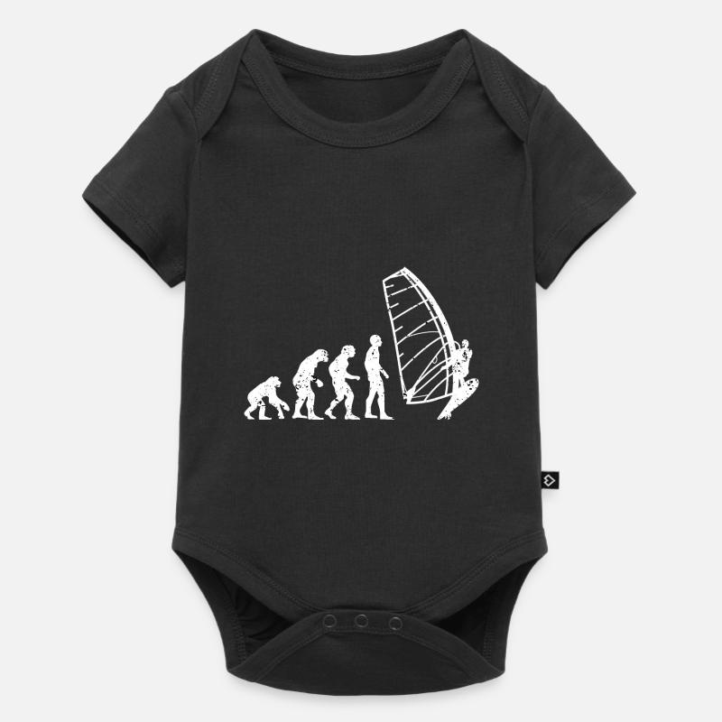 Kitesailing - Body à manches courtes Premium Bébé - noir