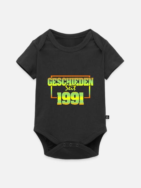 Ehemann 1991 - Baby Premium Kurzarmbody - Schwarz