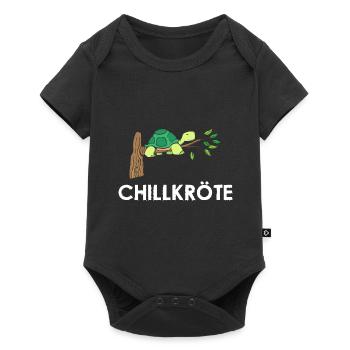 Chill Toad Sleep Shirt Nightgown Turtle - Baby Premium short-sleeve bodysuit - black - Front