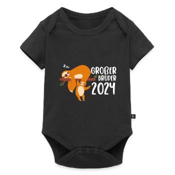 Big Brother 2024 Sloth - Baby Premium short-sleeve bodysuit - black - Front