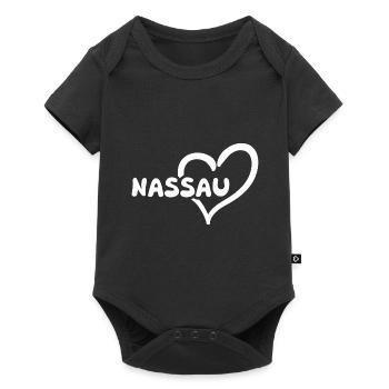 Nassau - Baby Premium short-sleeve bodysuit - black - Front