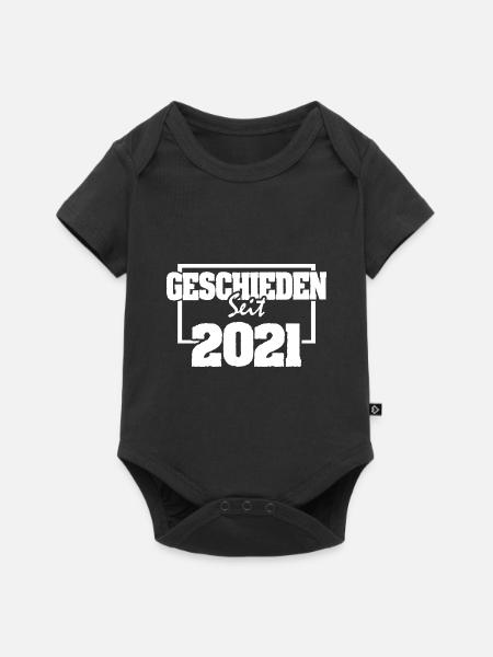 Sprüche 2021 - Baby Premium Kurzarmbody - Schwarz